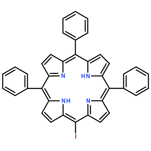 21H,23H-Porphine, 5-iodo-10,15,20-triphenyl-