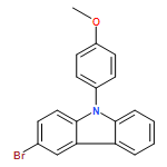 9H-Carbazole, 3-bromo-9-(4-methoxyphenyl)-