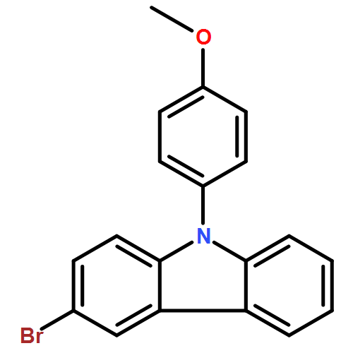 9H-Carbazole, 3-bromo-9-(4-methoxyphenyl)-