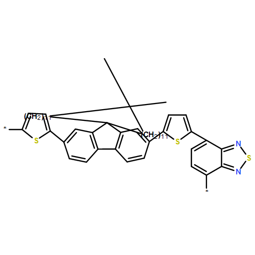 Poly[2,1,3-benzothiadiazole-2,7-diyl-2,5-thiophenediyl(9,9-didodecyl-9
H-fluorene-2,7-diyl)-2,5-thiophenediyl]
