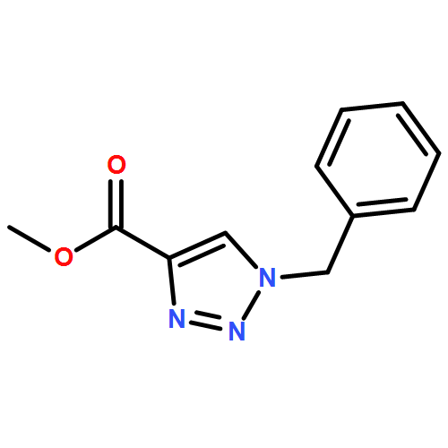 1H-1,2,3-Triazole-4-carboxylic acid, 1-(phenylmethyl)-, methyl ester