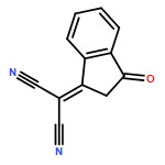 Propanedinitrile, 2-(2,3-dihydro-3-oxo-1H-inden-1-ylidene)-