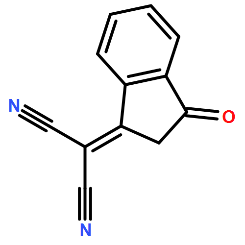 Propanedinitrile, 2-(2,3-dihydro-3-oxo-1H-inden-1-ylidene)-