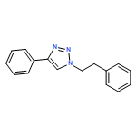 1H-1,2,3-Triazole, 4-phenyl-1-(2-phenylethyl)-