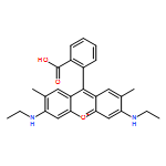 Xanthylium, 9-(2-carboxyphenyl)-3,6-bis(ethylamino)-2,7-dimethyl-