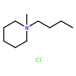 Piperidinium, 1-butyl-1-methyl-, chloride