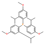 Phosphine, tris[4-methoxy-2-(1-methylethyl)phenyl]-