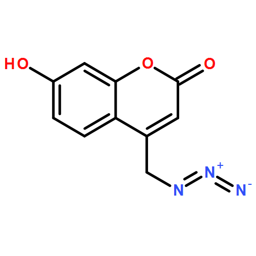 2H-1-Benzopyran-2-one, 4-(azidomethyl)-7-hydroxy-