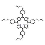 21H,23H-Porphine, 5,10,15,20-tetrakis[4-(2-propen-1-yloxy)phenyl]-