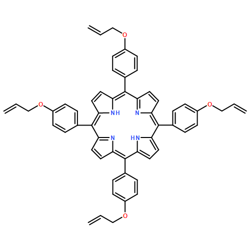21H,23H-Porphine, 5,10,15,20-tetrakis[4-(2-propen-1-yloxy)phenyl]-