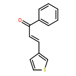 (E)-1-PHENYL-3-THIOPHEN-3-YLPROP-2-EN-1-ONE
