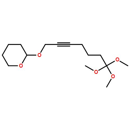 2-(7,7,7-TRIMETHOXYHEPT-2-YNOXY)OXANE
