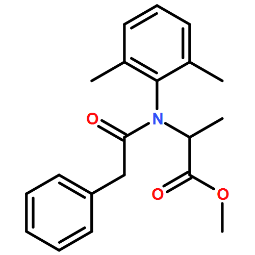 L-Alanine, N-(2,6-dimethylphenyl)-N-(2-phenylacetyl)-, methyl ester