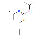 BUT-2-YNYL N,N'-DI(PROPAN-2-YL)CARBAMIMIDATE