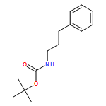 TERT-BUTYL N-(3-PHENYLPROP-2-ENYL)CARBAMATE