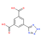 1,3-Benzenedicarboxylic acid, 5-(2H-tetrazol-5-yl)-