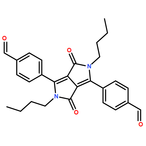 Benzaldehyde, 4,4'-(2,5-dibutyl-2,3,5,6-tetrahydro-3,6-dioxopyrrolo[3,4-c]pyrrole-1,4-diyl)bis-