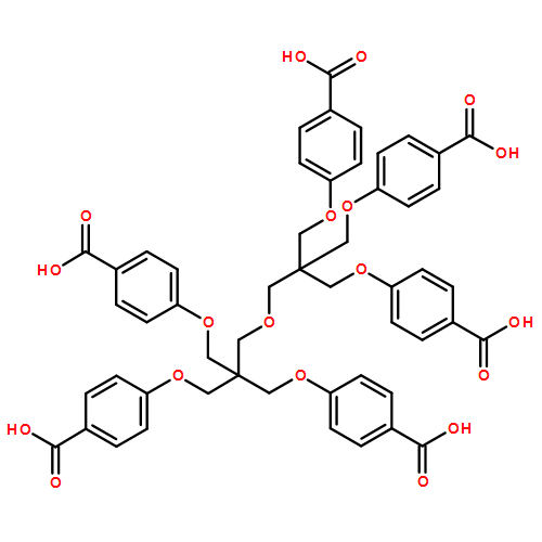 Benzoic acid,4,4'-[[2-[[3-(4-carboxyphenoxy)-2,2-bis[(4-carboxyphenoxy)methyl]propoxy]methyl]-2-[(4-carboxyphenoxy)methyl]-1,3-propanediyl]bis(oxy)]bis-