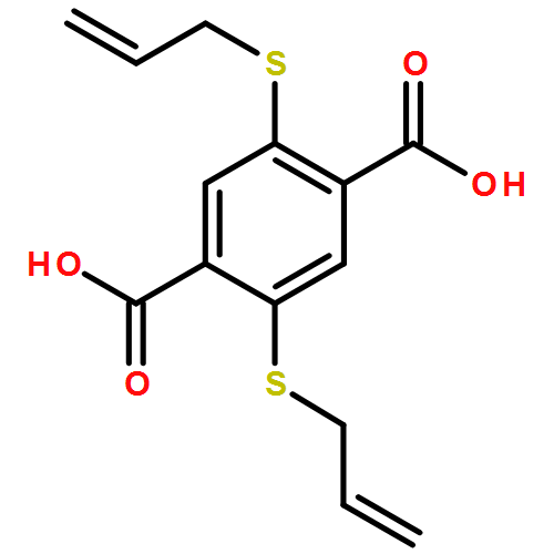 1,4-Benzenedicarboxylic acid, 2,5-bis(2-propen-1-ylthio)-