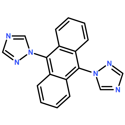 1H-1,2,4-Triazole, 1,1'-(9,10-anthracenediyl)bis-