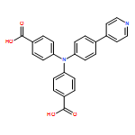4,4'-[[4-(4-Pyridinyl)phenyl]imino]bis[benzoic acid]