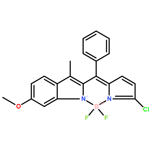 Boron, [2-?[(5-?chloro-?2H-?pyrrol-?2-?ylidene-?κN)?phenylmethyl]?-?6-?methoxy-?3-?methyl-?1H-?indolato-?κN]?difluoro-?, (T-?4)?- 
