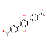 [1,1':4',1''-Terphenyl]-4,4''-dicarboxylic acid, 2',5'-dihydroxy-