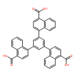1-Naphthalenecarboxylic acid, 4,4',4''-(1,3,5-benzenetriyl)tris-