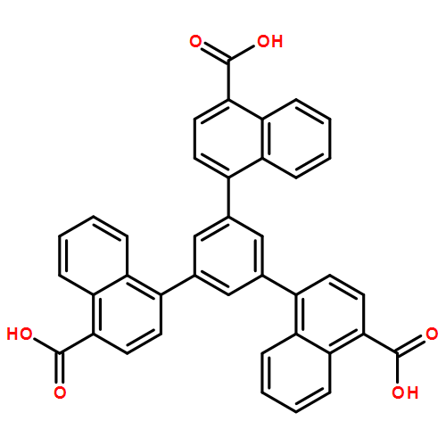 1-Naphthalenecarboxylic acid, 4,4',4''-(1,3,5-benzenetriyl)tris-