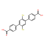 [1,1':4',1''-Terphenyl]-4,4''-dicarboxylic acid, 2',5'-dimercapto-