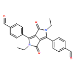 Benzaldehyde, 4,4'-(2,5-diethyl-2,3,5,6-tetrahydro-3,6-dioxopyrrolo[3,4-c]pyrrole-1,4-diyl)bis-