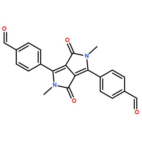 Benzaldehyde, 4,4'-(2,3,5,6-tetrahydro-2,5-dimethyl-3,6-dioxopyrrolo[3,4-c]pyrrole-1,4-diyl)bis-
