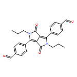 Benzaldehyde, 4,4'-(2,3,5,6-tetrahydro-3,6-dioxo-2,5-dipropylpyrrolo[3,4-c]pyrrole-1,4-diyl)bis-