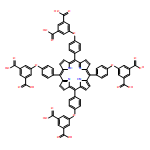 4,4',4'',4'''-(21H,23H-porphine-5,10,15,20-tetrayl)tetrakis-Phenoxy-5-Hydroxyisophthalic acid