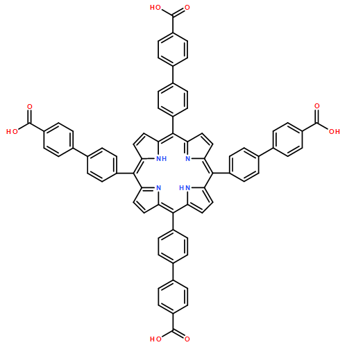 [1,1'-Biphenyl]-4-carboxylic acid, 4',4''',4''''',4'''''''-(21H,23H-porphine-5,10,15,20-tetrayl)tetrakis-