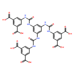 1,3-Benzenedicarboxylic acid, 5,5',5''-[1,3,5-benzenetriyltris(iminocarbonylimino)]tris- (9CI)