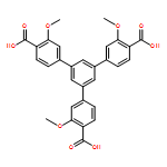 [1,1':3',1''-Terphenyl]-4,4''-dicarboxylic acid, 5'-(4-carboxy-3-methoxyphenyl)-3,3''-dimethoxy-