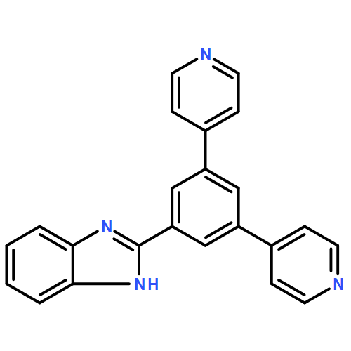 1H-Benzimidazole, 2-(3,5-di-4-pyridinylphenyl)-