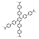 [1,1':4',1'':2'',1''':4''',1''''-Quinquephenyl]-4,4''''-dicarboxylic acid, 4'',5''-bis(4'-carboxy[1,1'-biphenyl]-4-yl)-