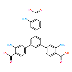 [1,1':3',1''-Terphenyl]-4,4''-dicarboxylic acid, 3,3''-diamino-5'-(3-amino-4-carboxyphenyl)-