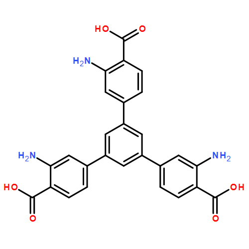 [1,1':3',1''-Terphenyl]-4,4''-dicarboxylic acid, 3,3''-diamino-5'-(3-amino-4-carboxyphenyl)-