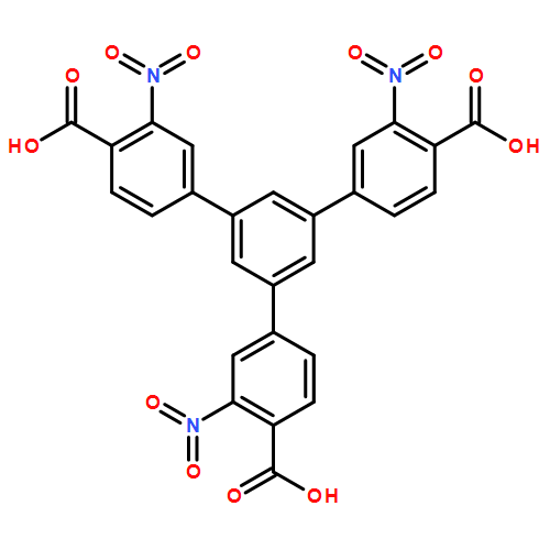 [1,1':3',1''-Terphenyl]-4,4''-dicarboxylic acid, 5'-(4-carboxy-3-nitrophenyl)-3,3''-dinitro-