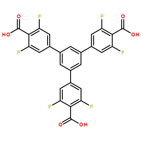 [1,1':3',1''-Terphenyl]-4,4''-dicarboxylic acid, 5'-(4-carboxy-3,5-difluorophenyl)-3,3'',5,5''-tetrafluoro-