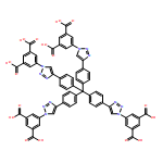 1,3-Benzenedicarboxylic acid, 5,5',5'',5'''-[methanetetrayltetrakis(4,1-phenylene-1H-1,2,3-triazole-4,1-diyl)]tetrakis-
