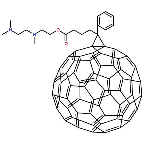 3'H-Cyclopropa[1,9][5,6]fullerene-C60-Ih-3'-butanoic acid, 3'-phenyl-, 2-[[2-(dimethylamino)ethyl]methylamino]ethyl ester 