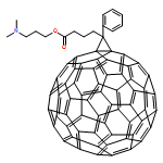 3'H-Cyclopropa[1,9][5,6]fullerene-C60-Ih-3'-butanoic acid, 3'-phenyl-, 3-(dimethylamino)propyl ester 