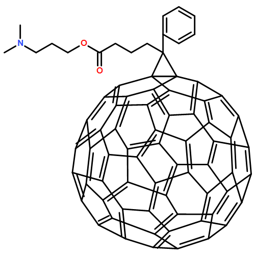 3'H-Cyclopropa[1,9][5,6]fullerene-C60-Ih-3'-butanoic acid, 3'-phenyl-, 3-(dimethylamino)propyl ester 