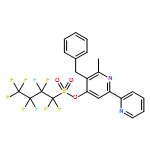 1-Butanesulfonic acid, 1,1,2,2,3,3,4,4,4-nonafluoro-, 6-methyl-5-(phenylmethyl)[2,2'-bipyridin]-4-yl ester