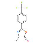 5(4H)-Oxazolone, 4-methyl-2-[4-(trifluoromethyl)phenyl]-