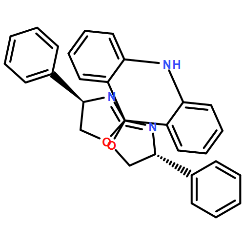 Benzenamine, 2-[(4R)-4,5-dihydro-4-phenyl-2-oxazolyl]-N-[2-[(4R)-4,5-dihydro-4-phenyl-2-oxazolyl]phenyl]-